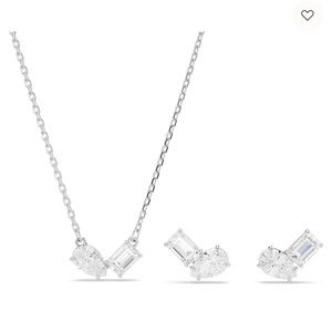 Swarovski necklace and earrings set